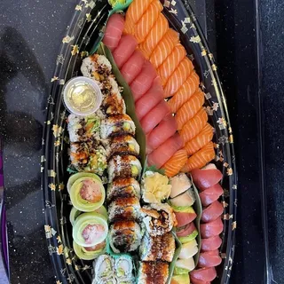 Red Rainbow Roll