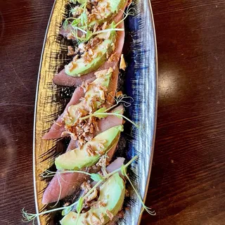 Bluefin Tuna Avocado Sashimi