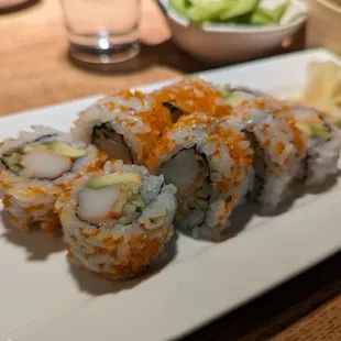 Spicy crab roll