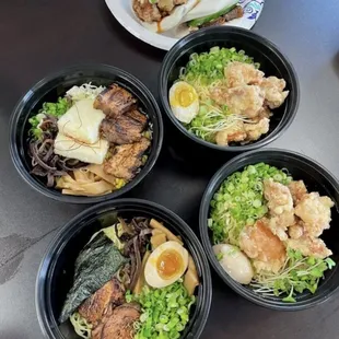 Pork and karage buns. And awesome ramen!!!