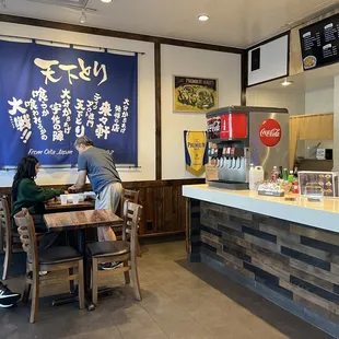 two people sitting at a table