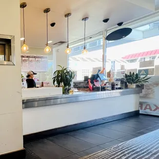 Inside. Order Counter