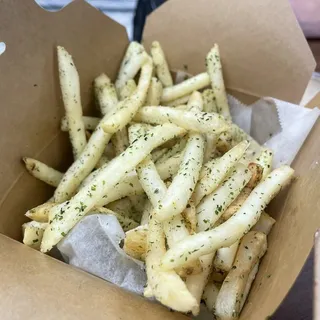 French Fries with Seaweed Salt