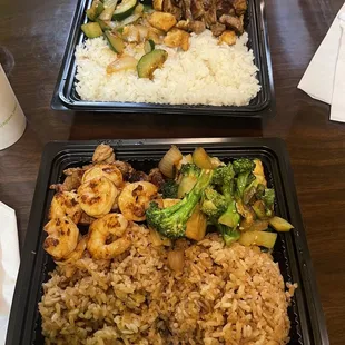 Hibachi Steak and Shrimp