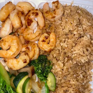 Hibachi shrimp