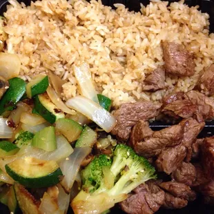 Hibachi steak