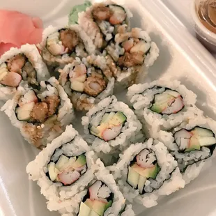 Yummi Roll and California Roll