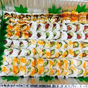 sashimi, sushi, sushi and sashimi, food