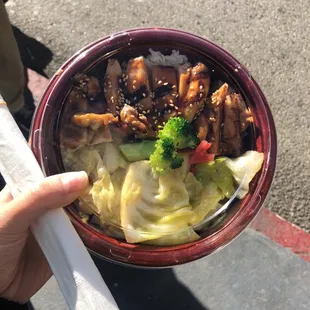 Chicken Teriyaki Donburi