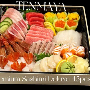 Premium Sashimi Deluxe 45pcs