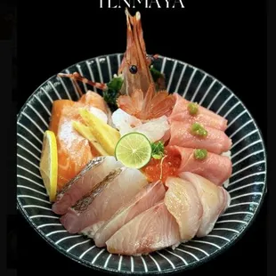 Premium chirashi Donburi