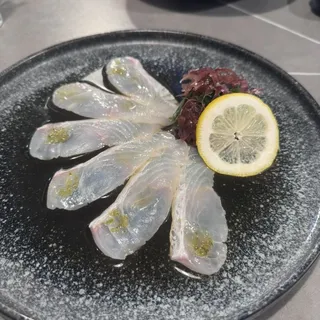 Halibut Carpaccio Plate