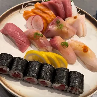 Sushi and Sashimi Combination