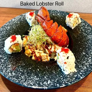 Baked Lobster Roll