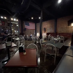 Stage and dining area Oct 2022