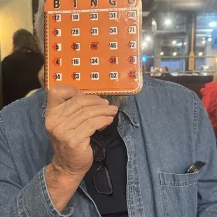 Not-Bingo man