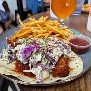 Baja fish tacos