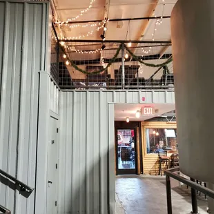 Dec 2020: Taken in the distillery area looking up to the 2nd floor dining area