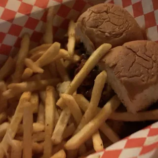2 Sliders with Fries