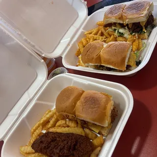 Lucky Slider with Fries