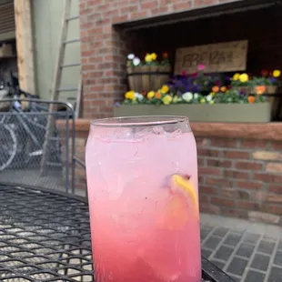 Huckleberry lemonade!