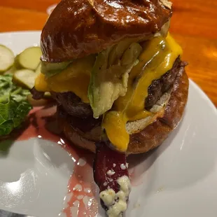 Chicken Pretzel Bun Sandwich