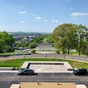 View from 2nd floor balcony