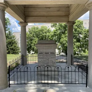 James K. Polk's final resting place