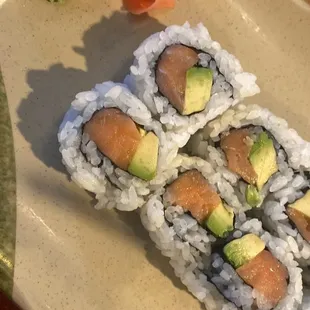Smoked salmon roll