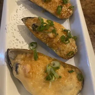 Green mussels