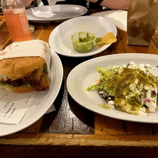 Pescado Torta + Tostada