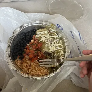 Enchiladas Verdes
