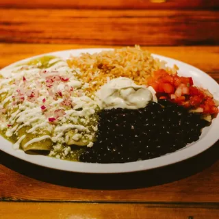 Enchiladas Verdes