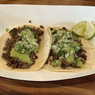 Carne Asada tacos