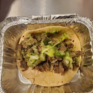 Asada taco