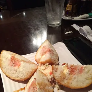 Dragon ball....flavorless n cool when brought out