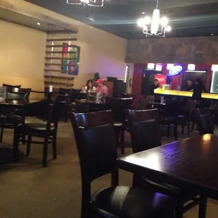 Inside looking towards the bar