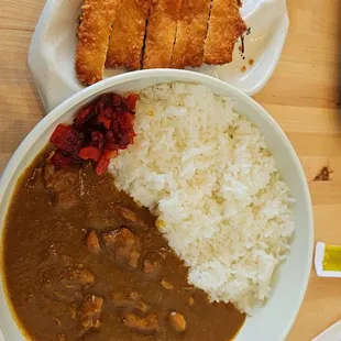 Katsu curry; it was as yummy as ever