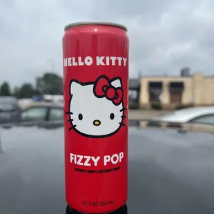 Of course I had to get the cute Hello Kitty drink