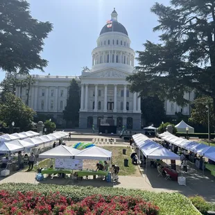 California State Capitol we provide festival tenting. For a uniform precise look to event let us handle all you tenting requirements