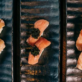 food, sushi and sashimi