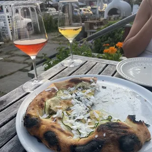 Squash pizza