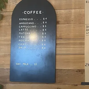 I was told by a shop next door that their coffee is great, but already had coffee today.