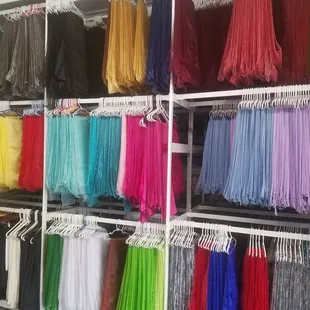 Standard sashes come in several colors and patterns.