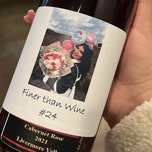 Custom labels for wine