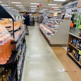 a grocery store aisle