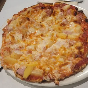 Ham and pineapple