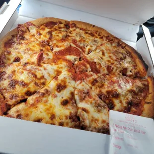 pizza, food