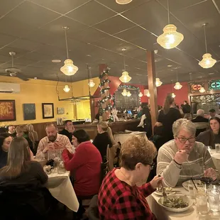 inside of restaurant