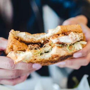 &quot;Chicken Katsu Sando (Milk Bread)&quot; - Tenya Japanese Eatery